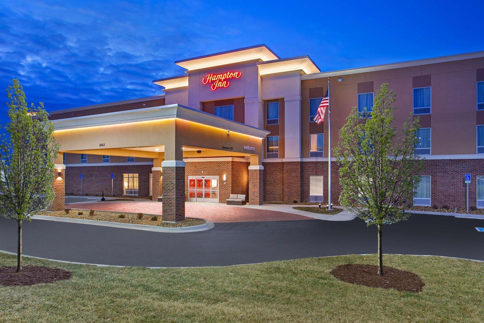 Hampton Inn Vincennes Buitenkant foto